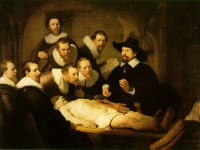 1632 - Rembrandt - Anatomische les van Nicolaes Tulp