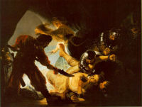 1636 - Rembrandt - De verblinding van Samson